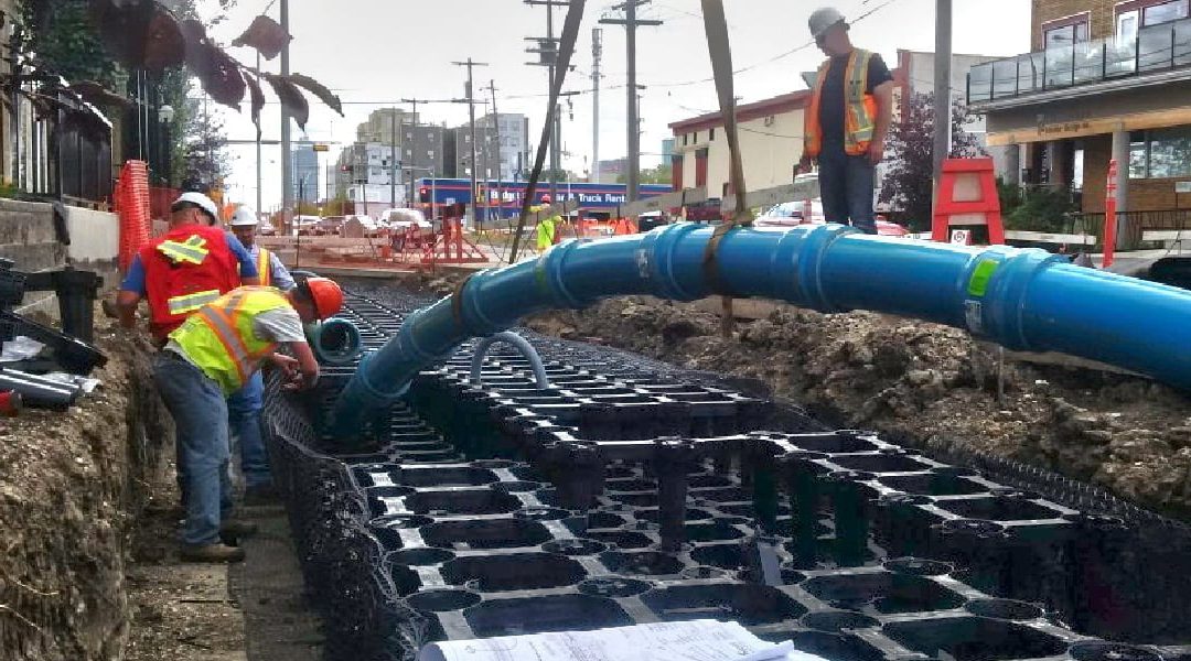105th Street Edmonton, Canada Green Street Project